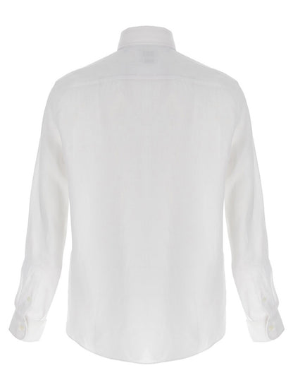 White Linen Blouse