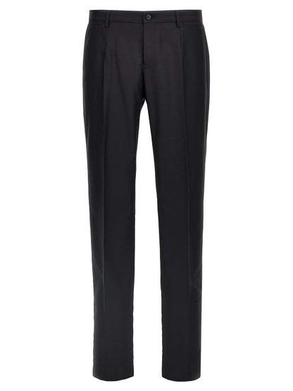 Blue Virgin Wool Two-Piece Suit