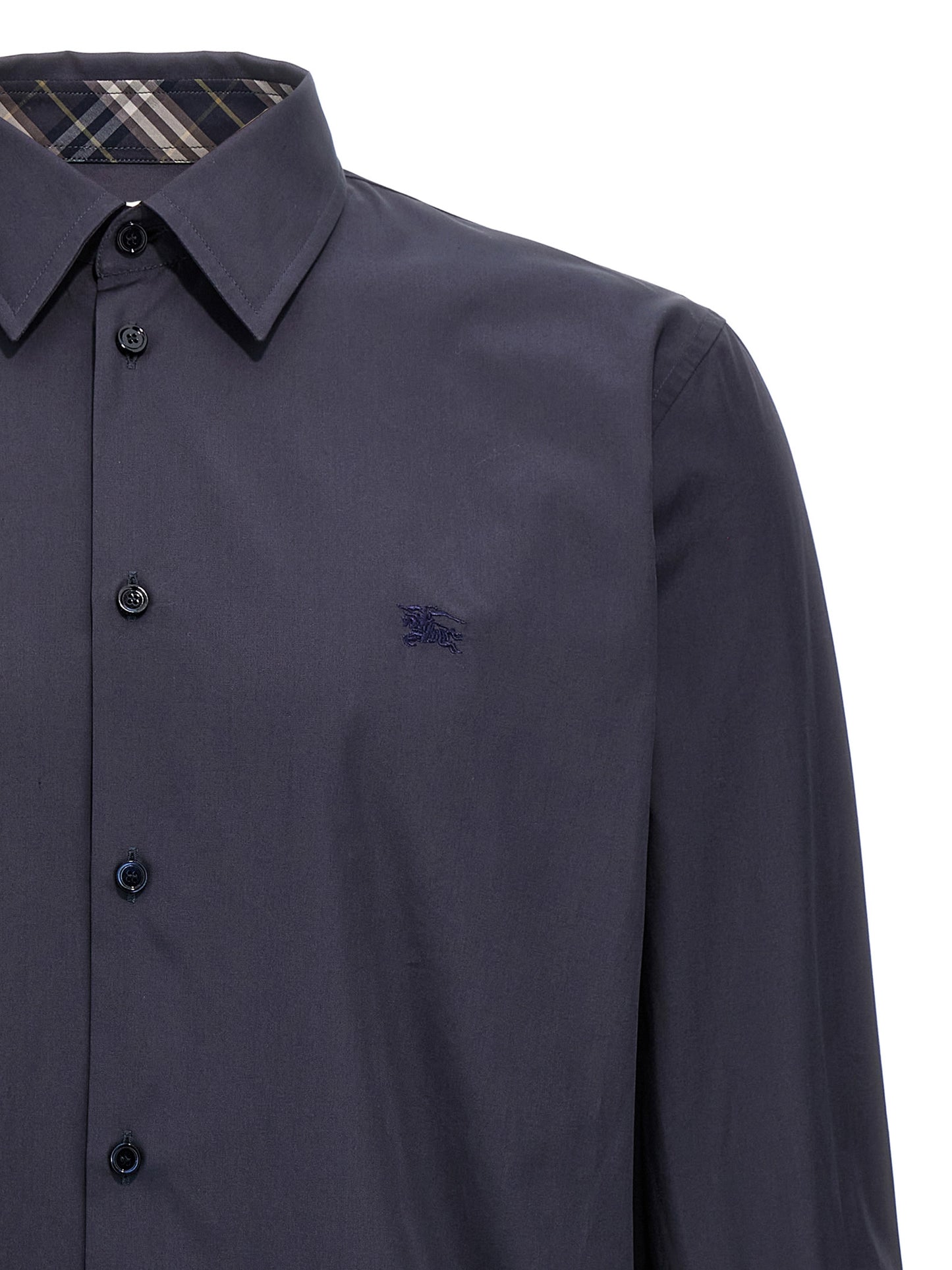 Blue Cotton Blouse