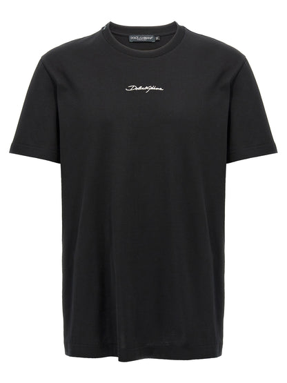 Black Cotton T-Shirt