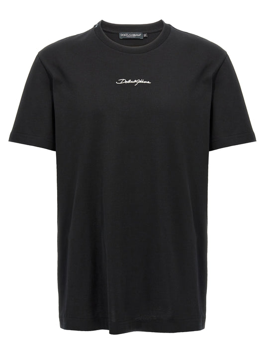 Black Cotton T-Shirt