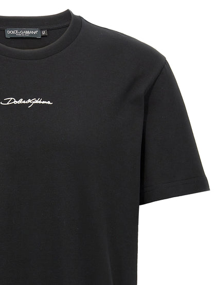 Black Cotton T-Shirt