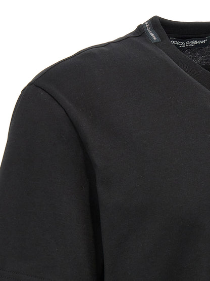 Black Cotton T-Shirt