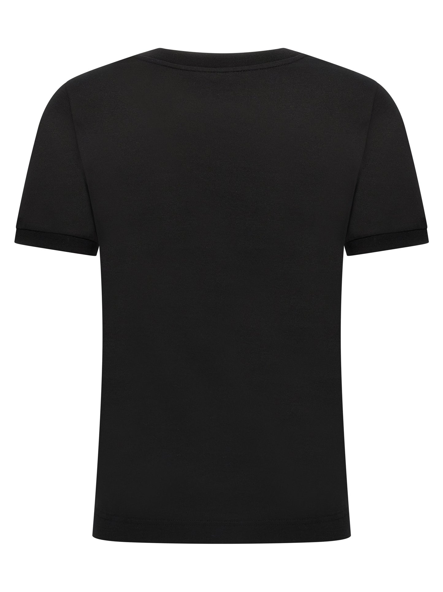 Black Cotton T-Shirt