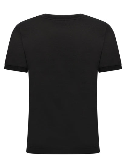 Black Cotton T-Shirt