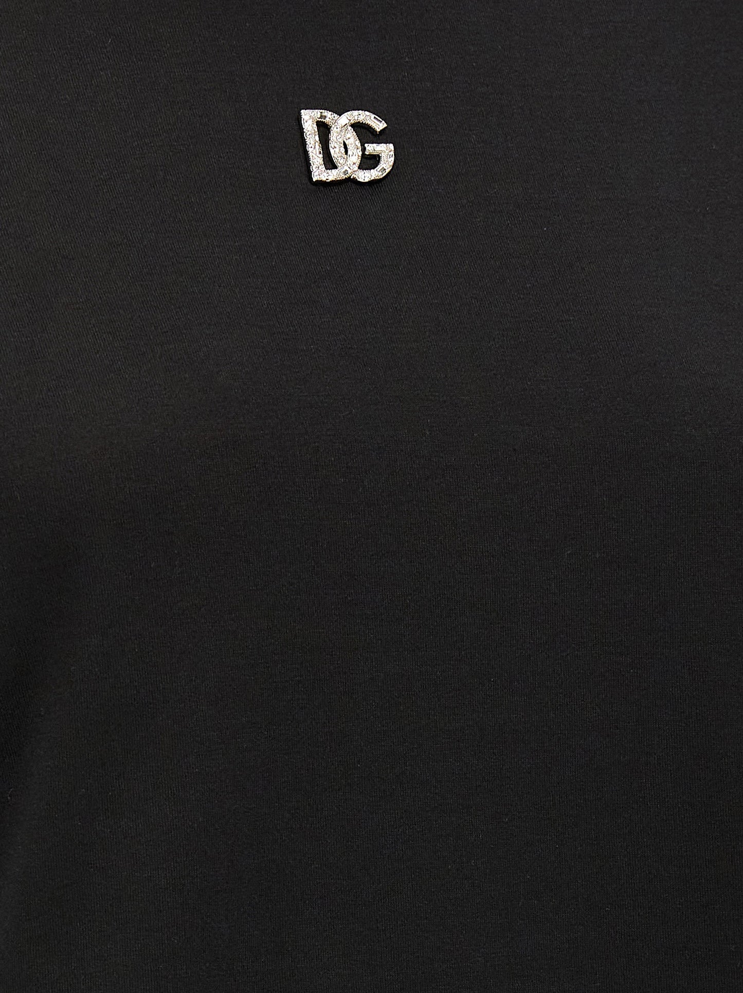 Black Cotton T-Shirt