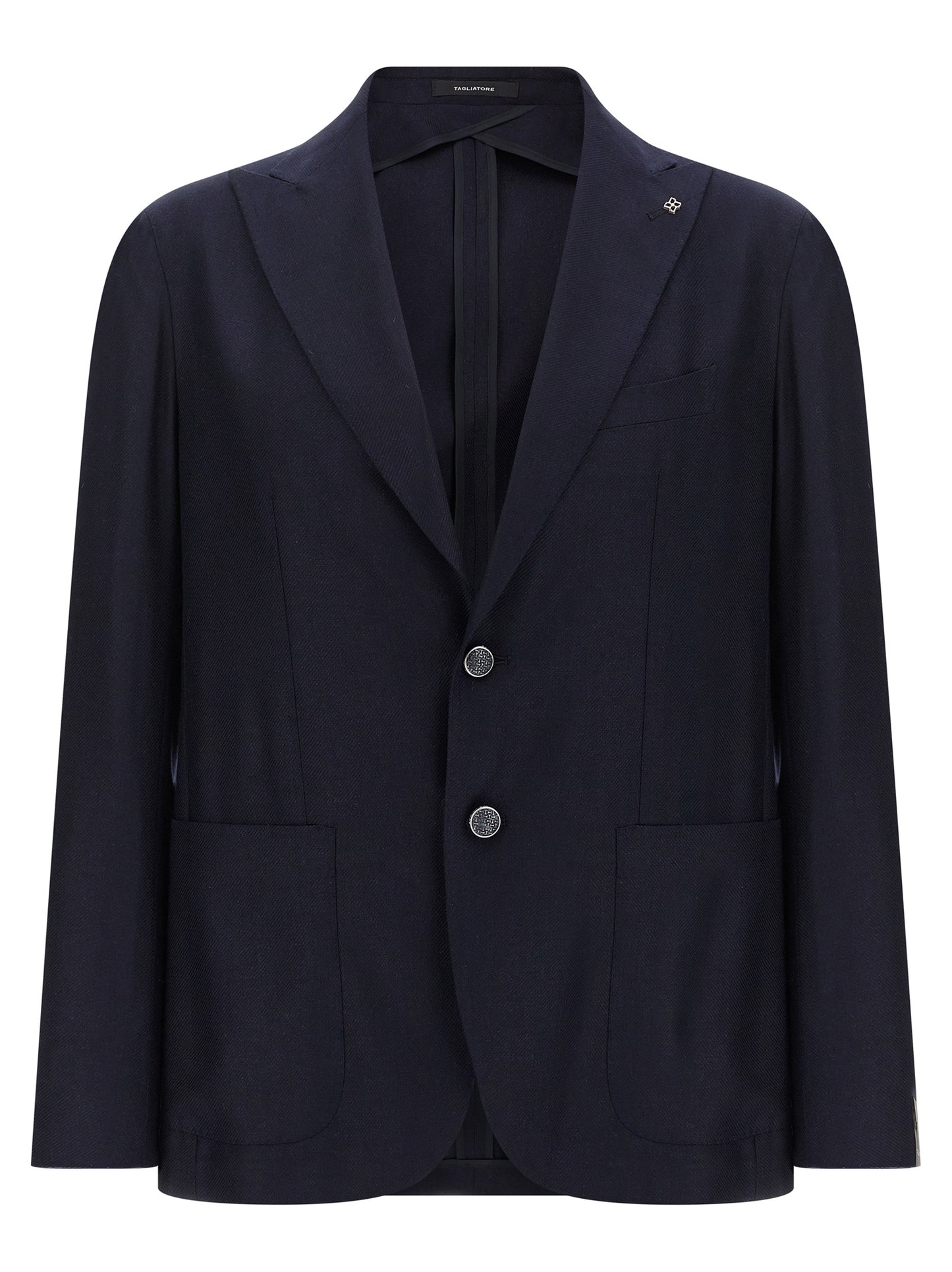 Blue Silk Blazer