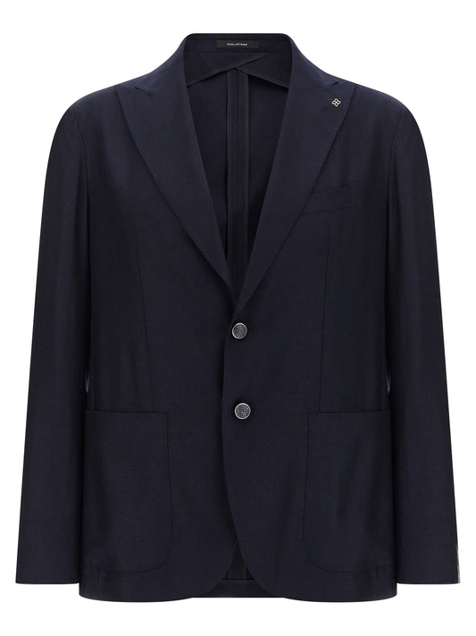 Blue Silk Blazer