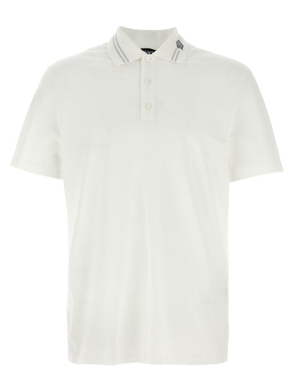 White Cotton Polo Shirt