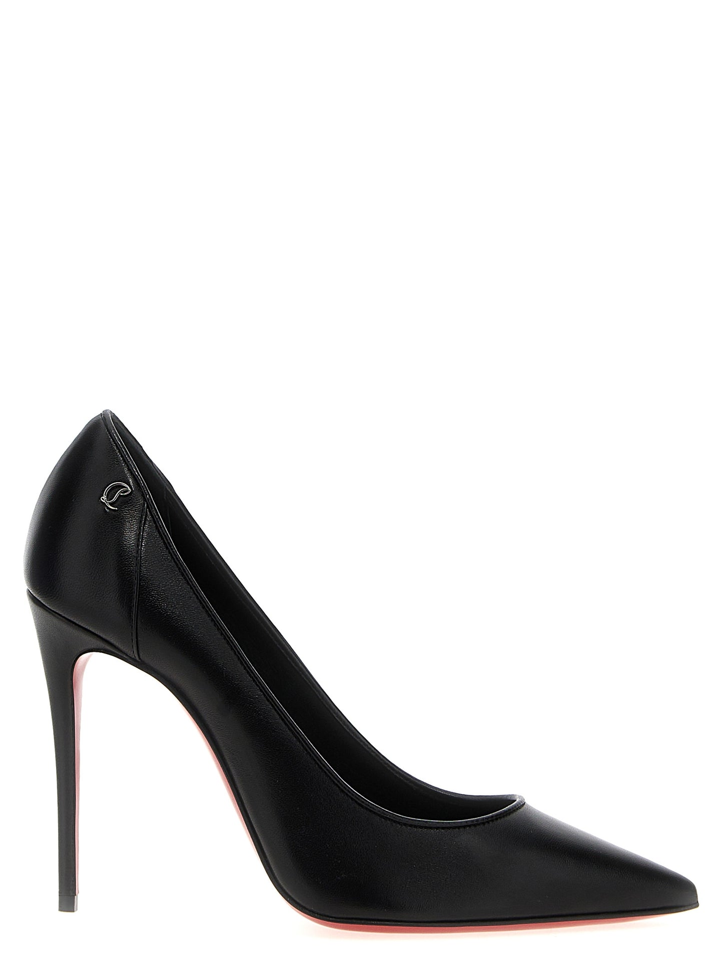Black Napa Leather / Calf Bos Taurus High Heel Pumps