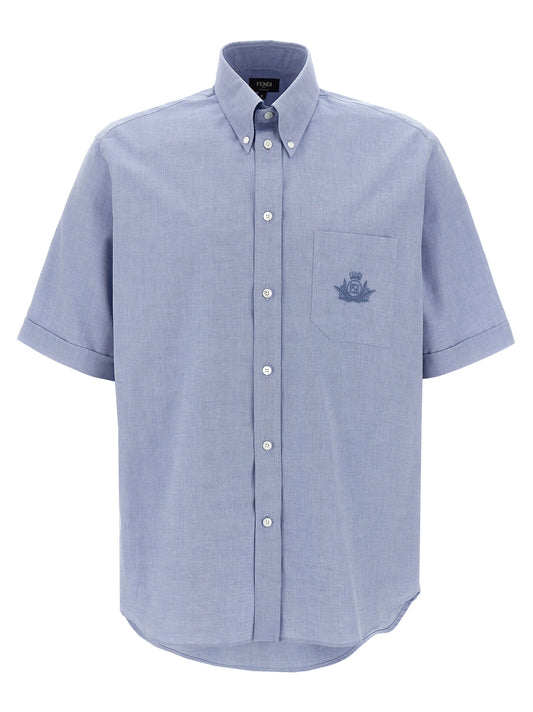 Blue Cotton Blouse