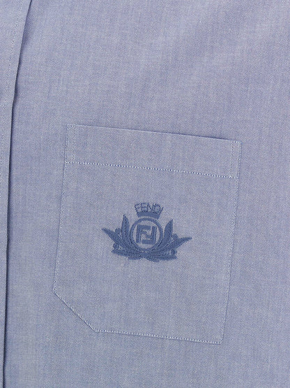 Blue Cotton Blouse