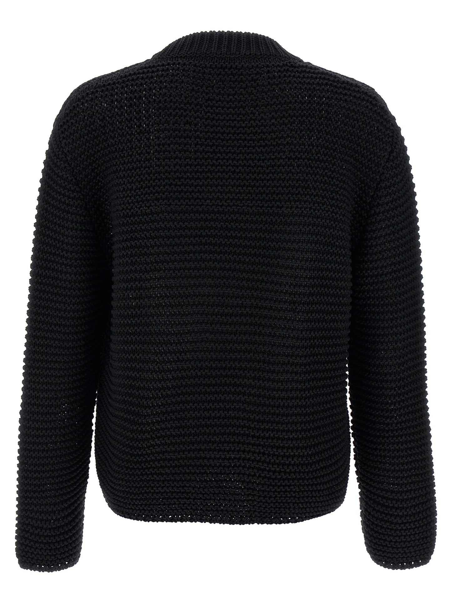 Bicolor Cotton Cardigan