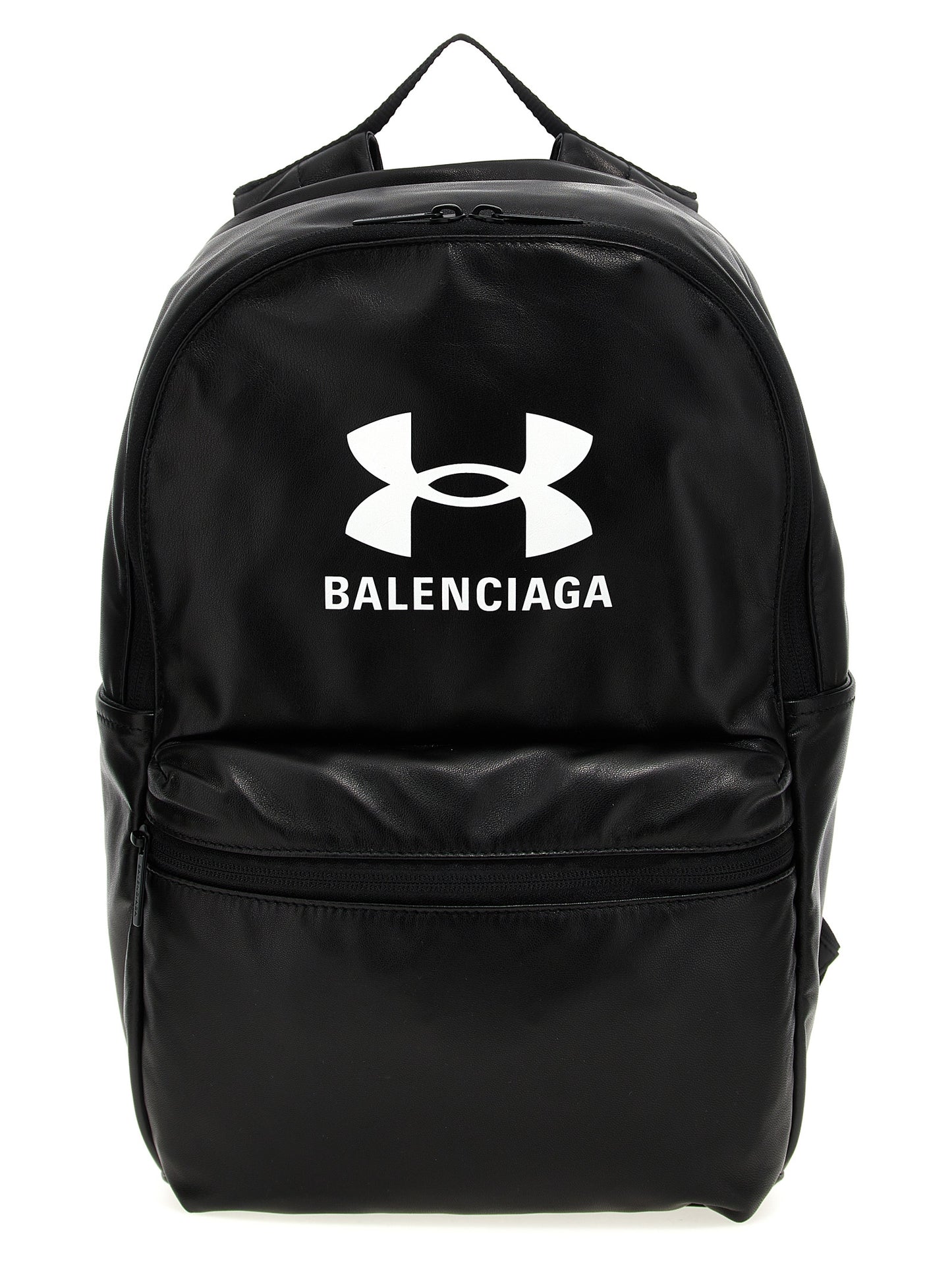Bicolor Lamb Leather Backpack