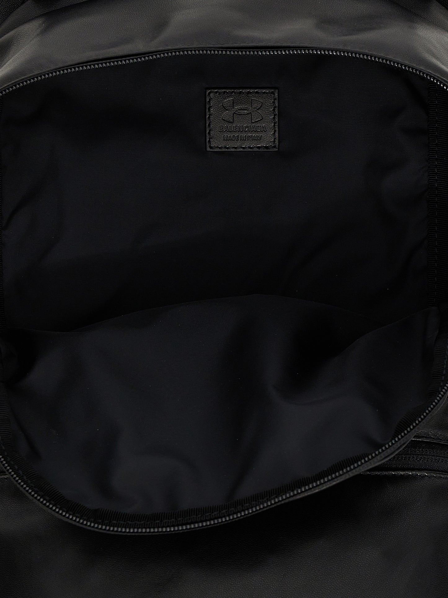 Bicolor Lamb Leather Backpack