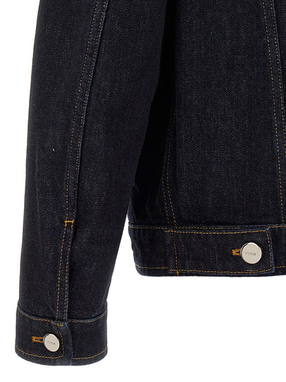 Blue Cotton Denim Jacket