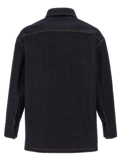 Blue Cotton Denim Jacket