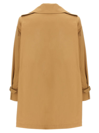 Brown Cotton Coat
