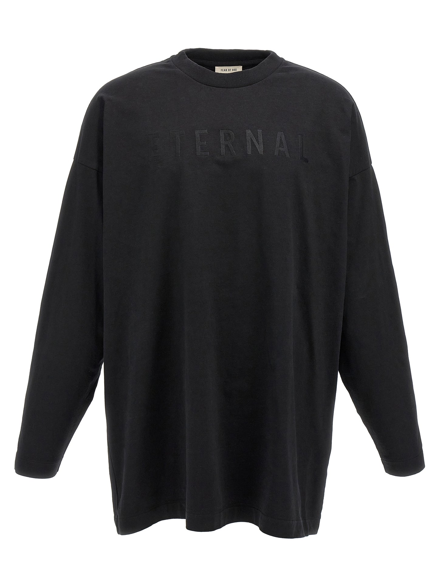 Black Cotton T-Shirt