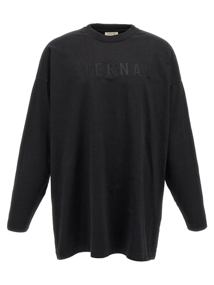 Black Cotton T-Shirt
