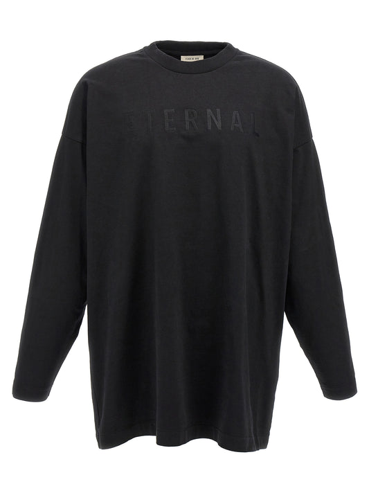 Black Cotton T-Shirt