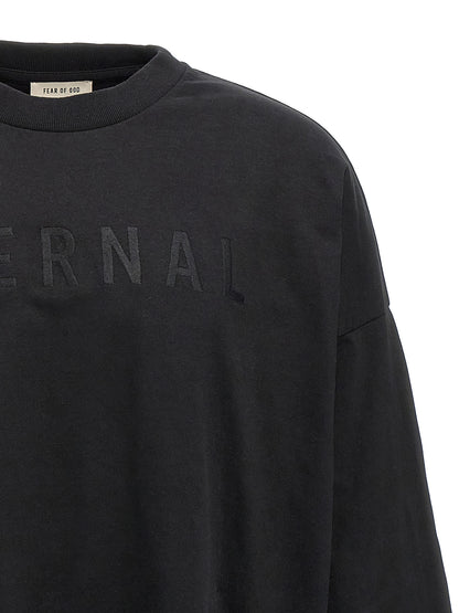 Black Cotton T-Shirt
