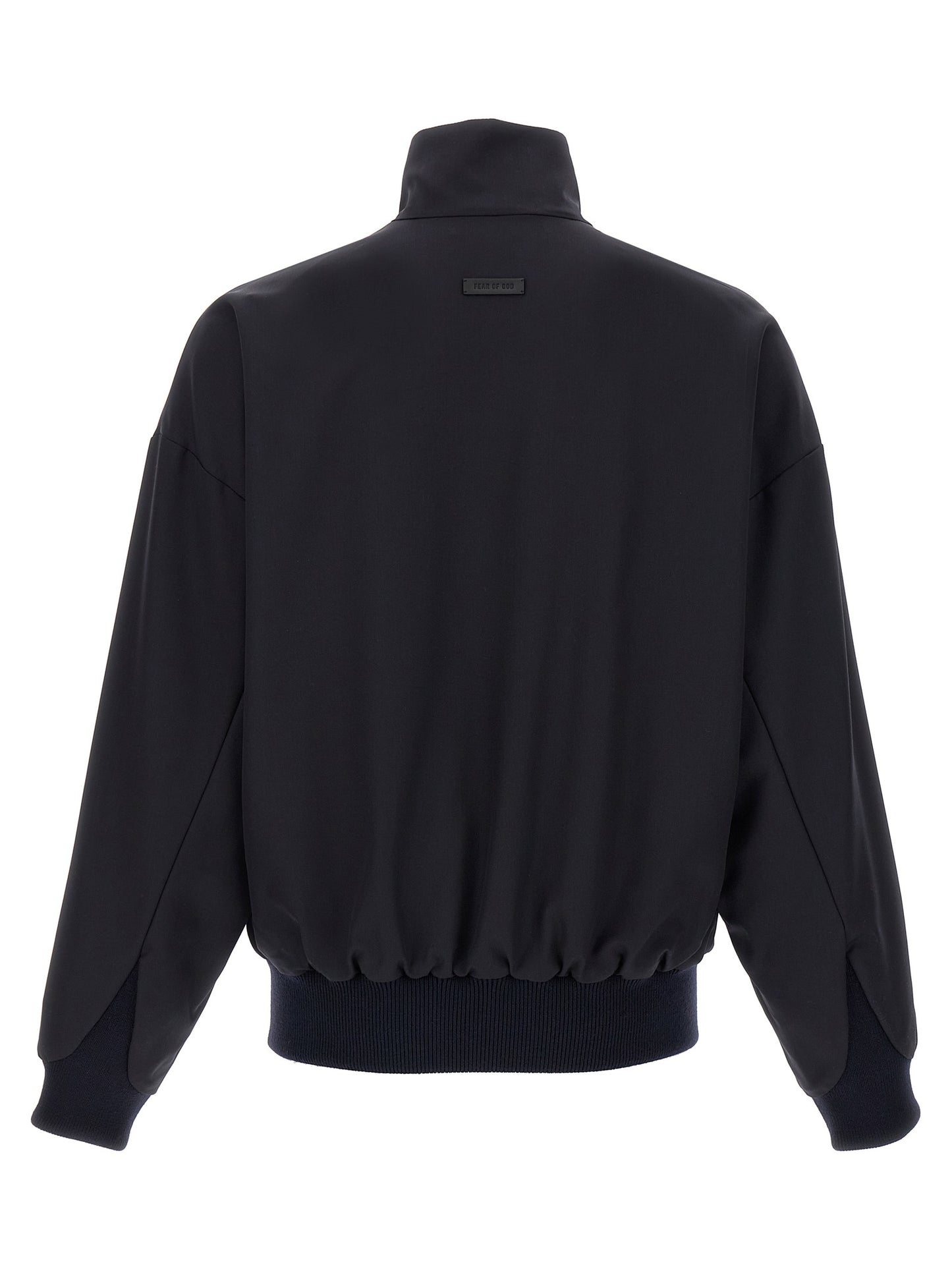 Blue Virgin Wool Full-Length Jacket