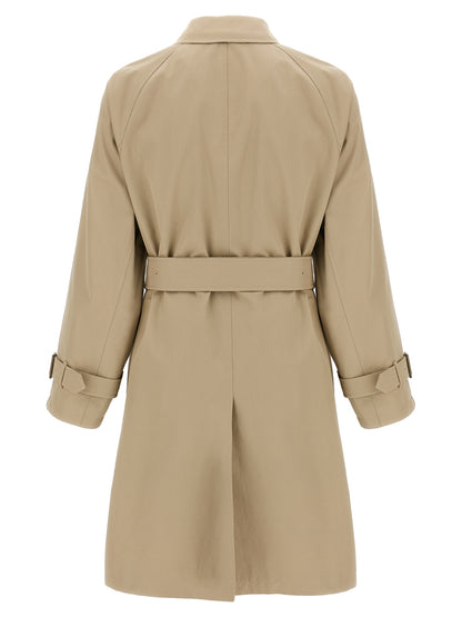 Beige Cotton Coat