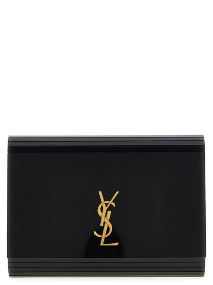 Black Plexiglass Crossbody Bag