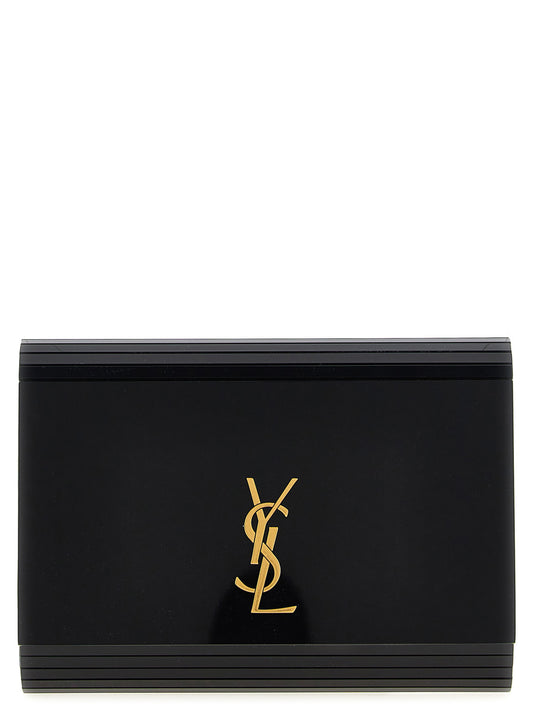 Black Plexiglass Crossbody Bag