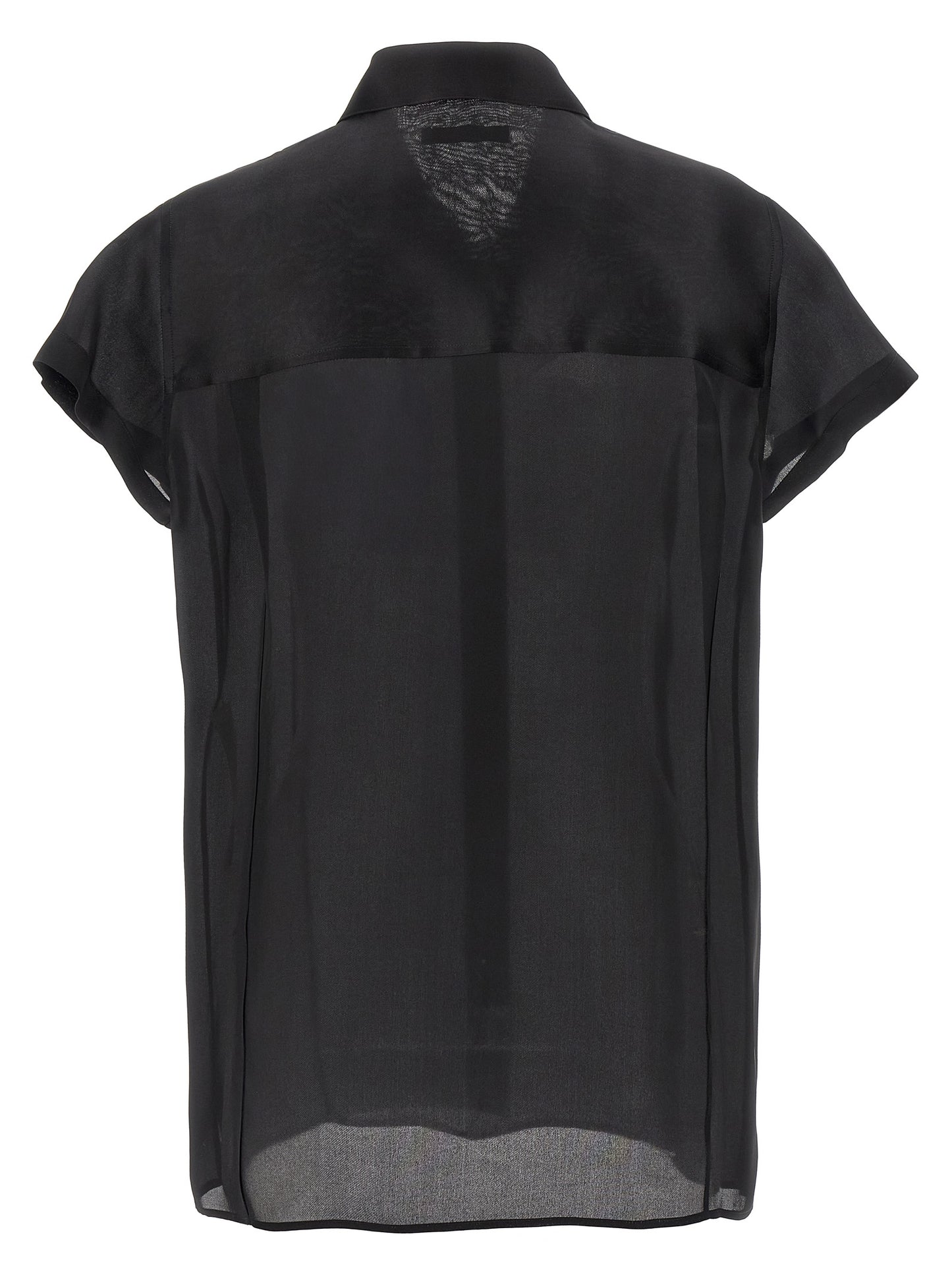 Black Silk Blouse