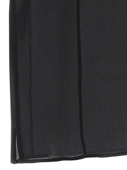 Black Silk Blouse