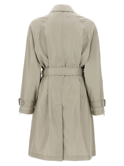 Gray Satin Coat
