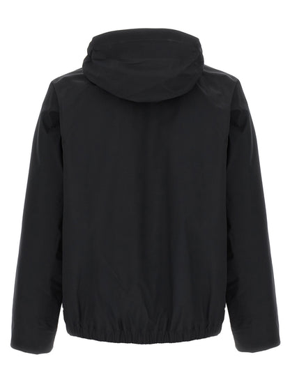 Black Nylon Shell Jacket