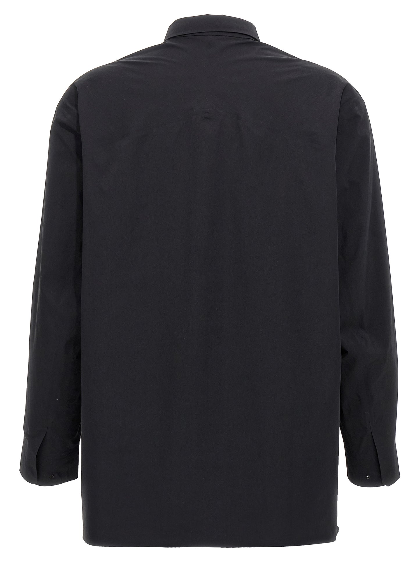 Black Nylon Blouse