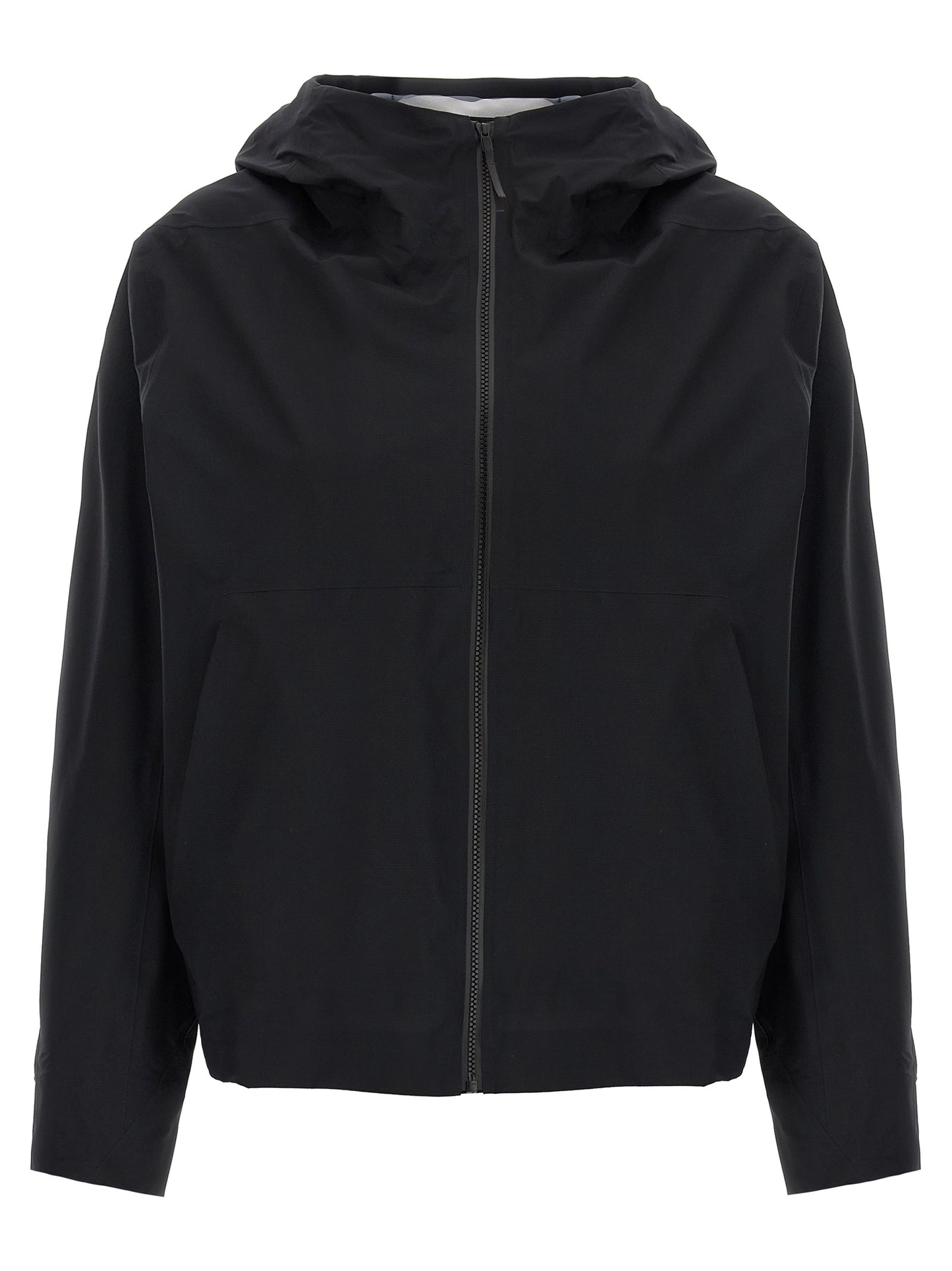 Black Nylon Shell Jacket