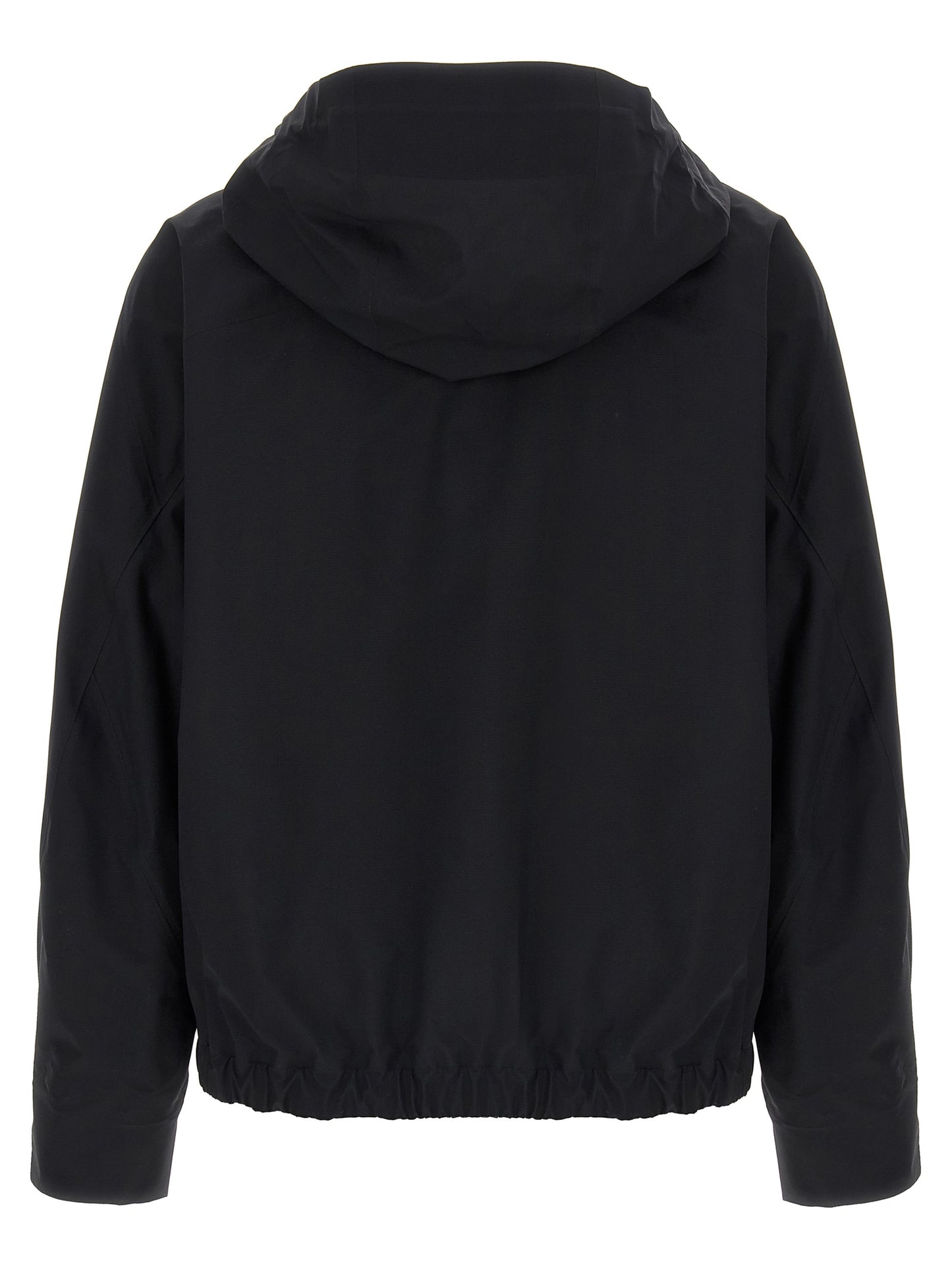 Black Nylon Shell Jacket