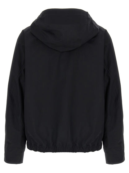 Black Nylon Shell Jacket
