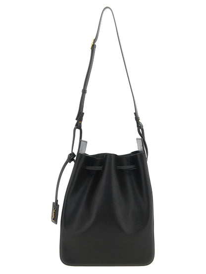 Bicolor Calfskin Crossbody Bag