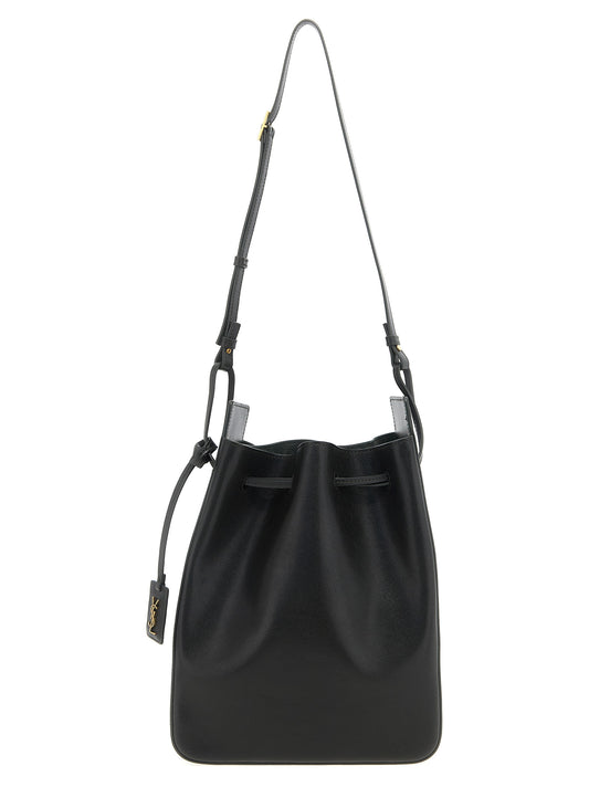 Bicolor Calfskin Crossbody Bag