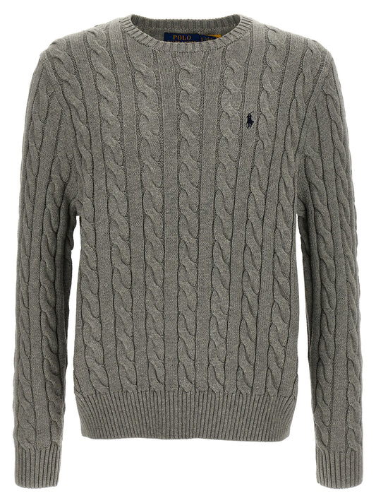 Gray Cotton Cardigan