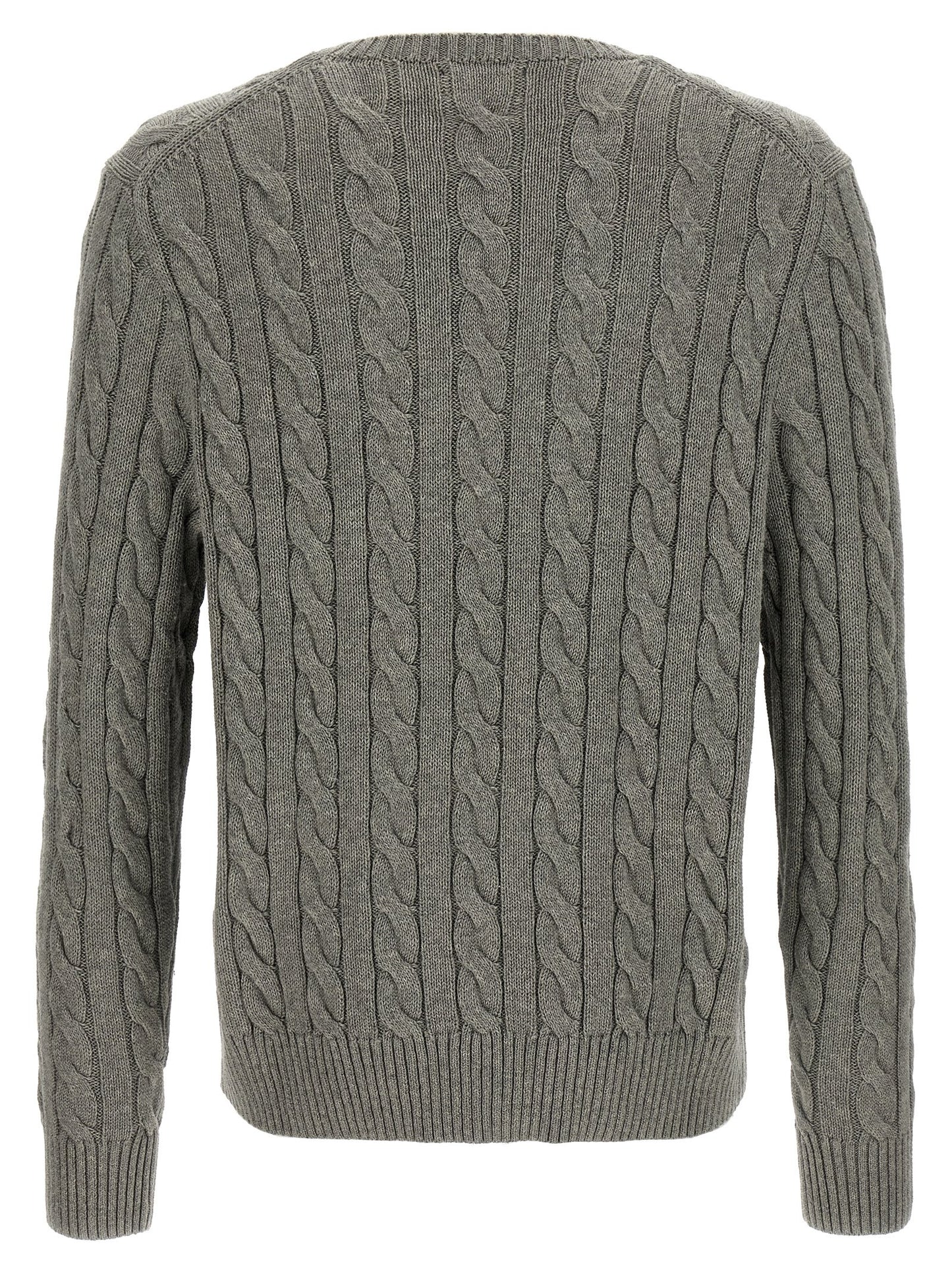 Gray Cotton Cardigan