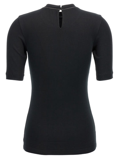 Black Cotton T-Shirt