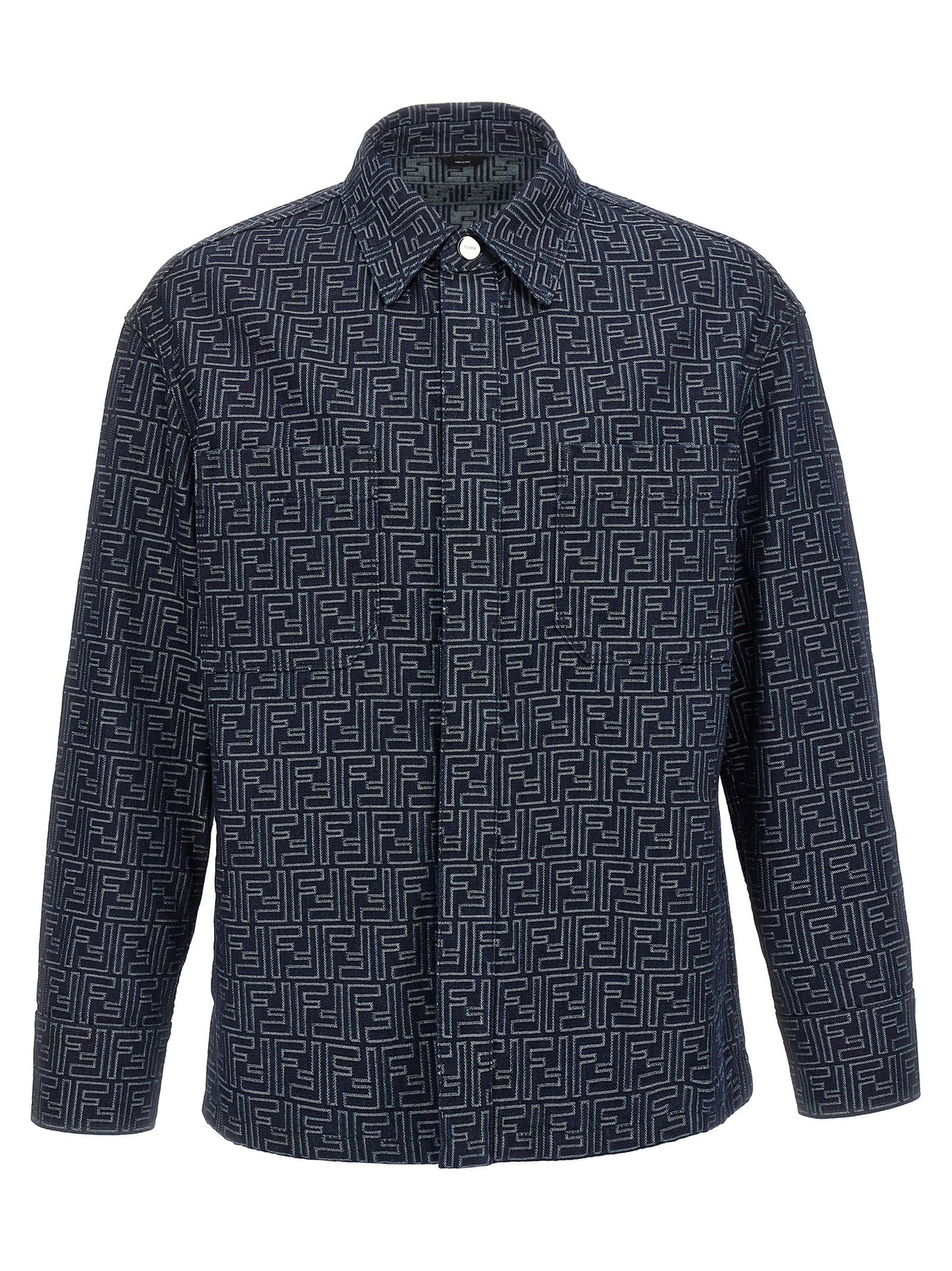 Blue Cotton Denim Jacket