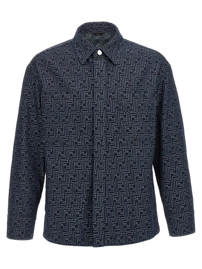 Blue Cotton Denim Jacket