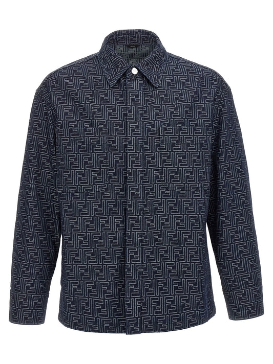 Blue Cotton Denim Jacket