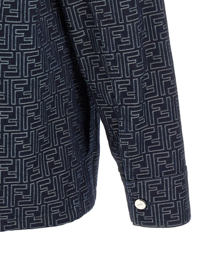 Blue Cotton Denim Jacket