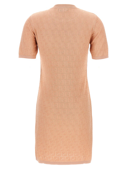 Multicolor Cotton Short Dress