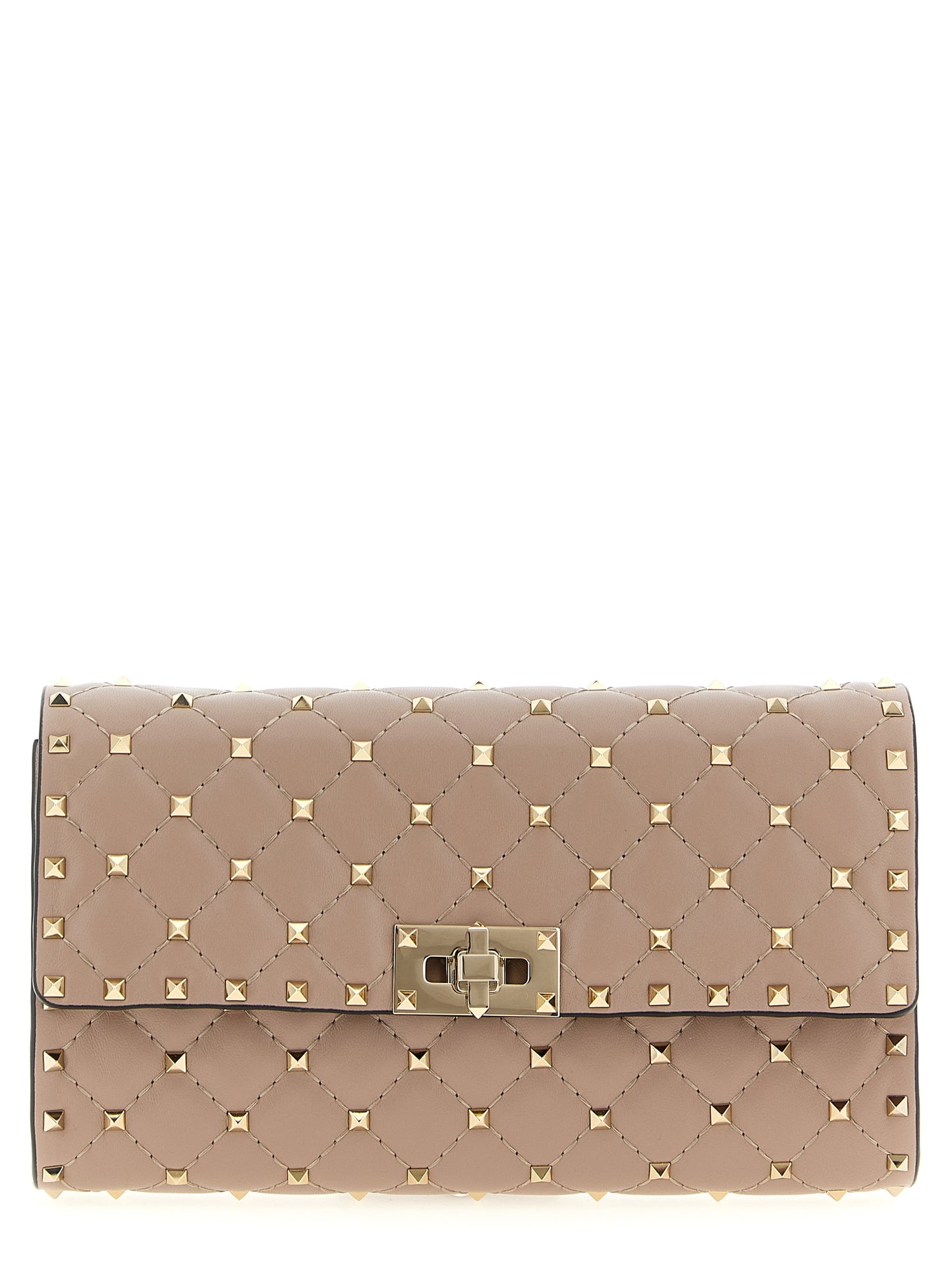 Multicolor Lamb Leather Shoulder Bag