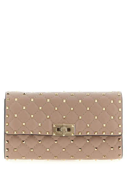 Multicolor Lamb Leather Shoulder Bag